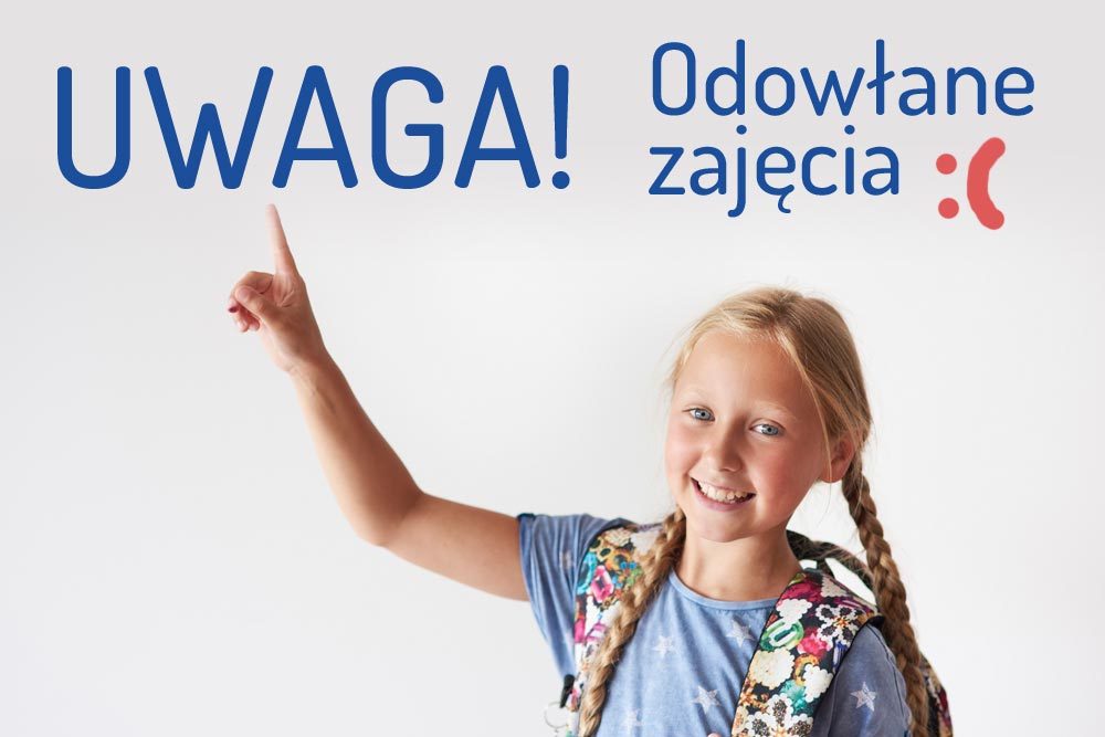 Odwołanie zajęć 13.01.2025r.